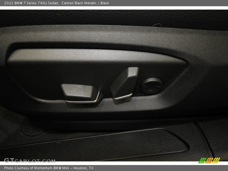 Carbon Black Metallic / Black 2013 BMW 7 Series 740Li Sedan