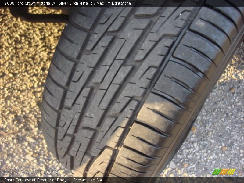 Silver Birch Metallic / Medium Light Stone 2008 Ford Crown Victoria LX