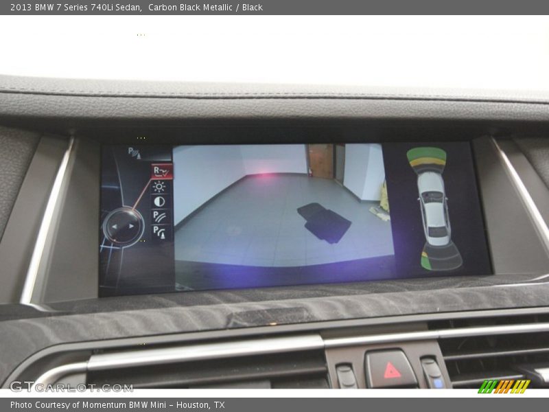 Carbon Black Metallic / Black 2013 BMW 7 Series 740Li Sedan