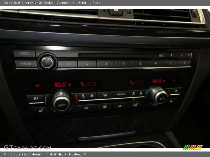 Carbon Black Metallic / Black 2013 BMW 7 Series 740Li Sedan