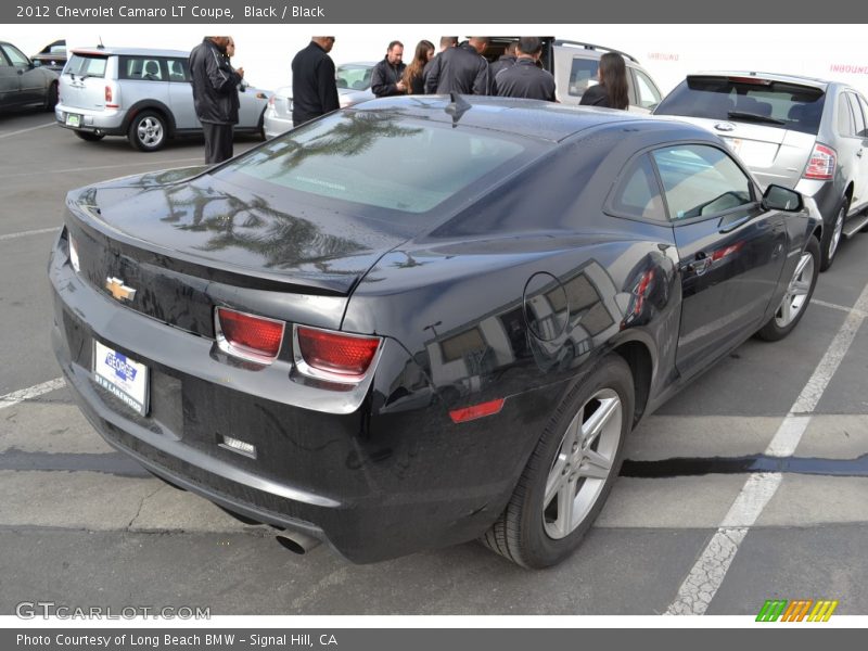Black / Black 2012 Chevrolet Camaro LT Coupe