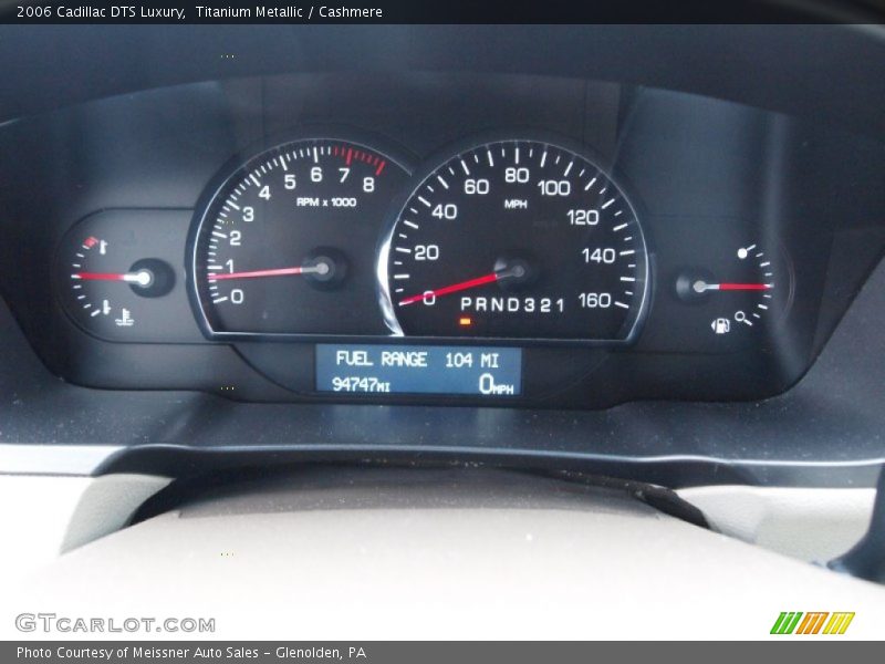 Titanium Metallic / Cashmere 2006 Cadillac DTS Luxury