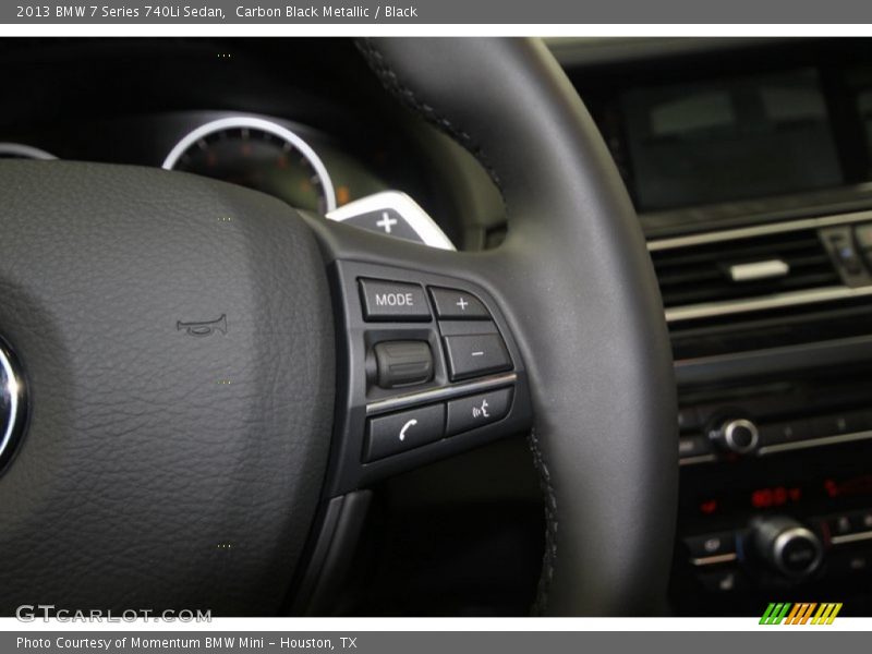 Controls of 2013 7 Series 740Li Sedan