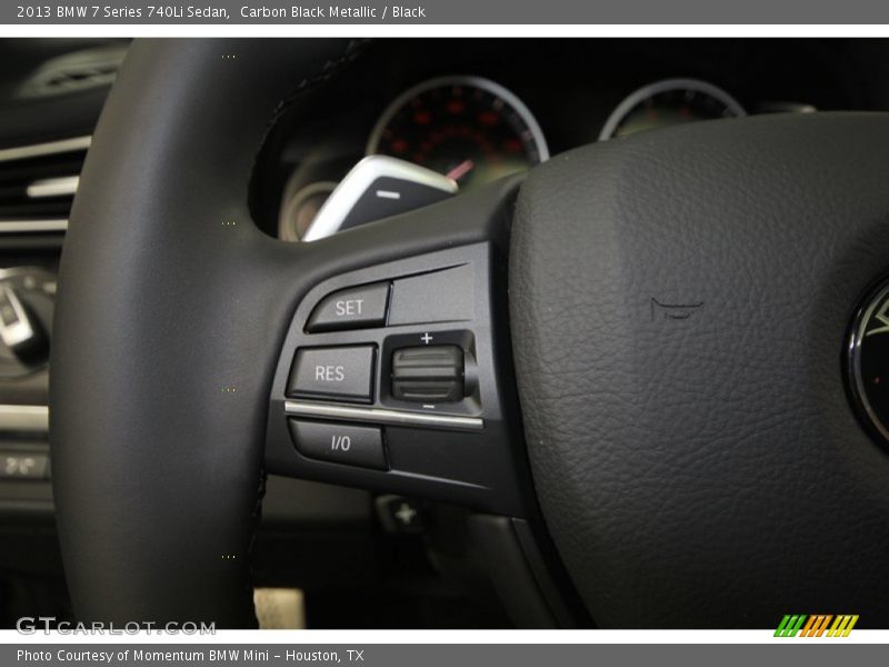 Controls of 2013 7 Series 740Li Sedan