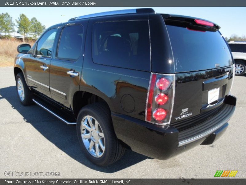 Onyx Black / Ebony 2013 GMC Yukon Denali AWD