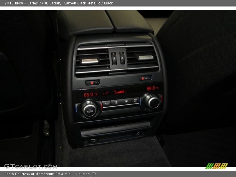 Carbon Black Metallic / Black 2013 BMW 7 Series 740Li Sedan