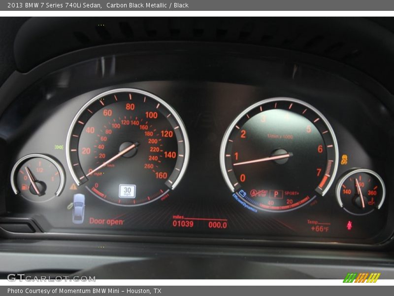  2013 7 Series 740Li Sedan 740Li Sedan Gauges