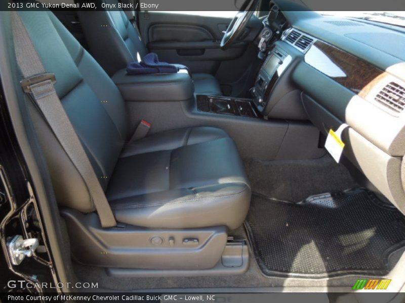 Onyx Black / Ebony 2013 GMC Yukon Denali AWD