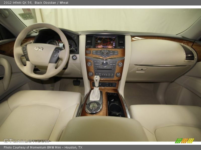 Black Obsidian / Wheat 2012 Infiniti QX 56