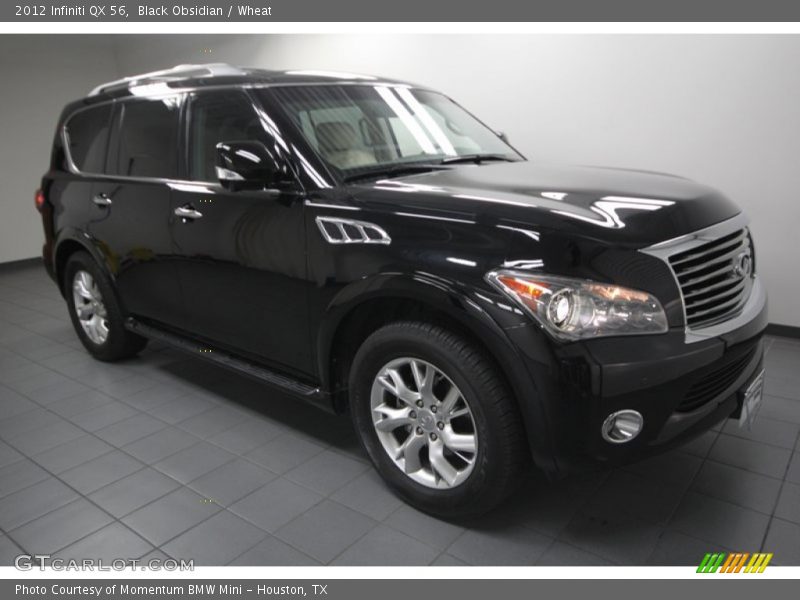 Black Obsidian / Wheat 2012 Infiniti QX 56