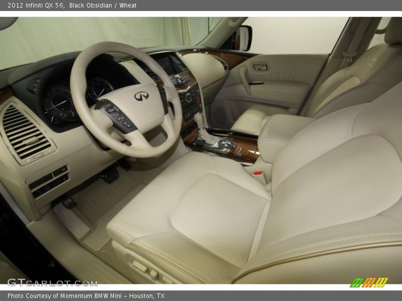 Black Obsidian / Wheat 2012 Infiniti QX 56