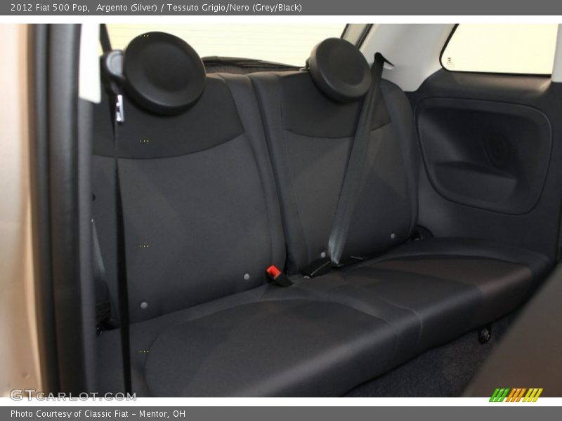 Rear Seat of 2012 500 Pop