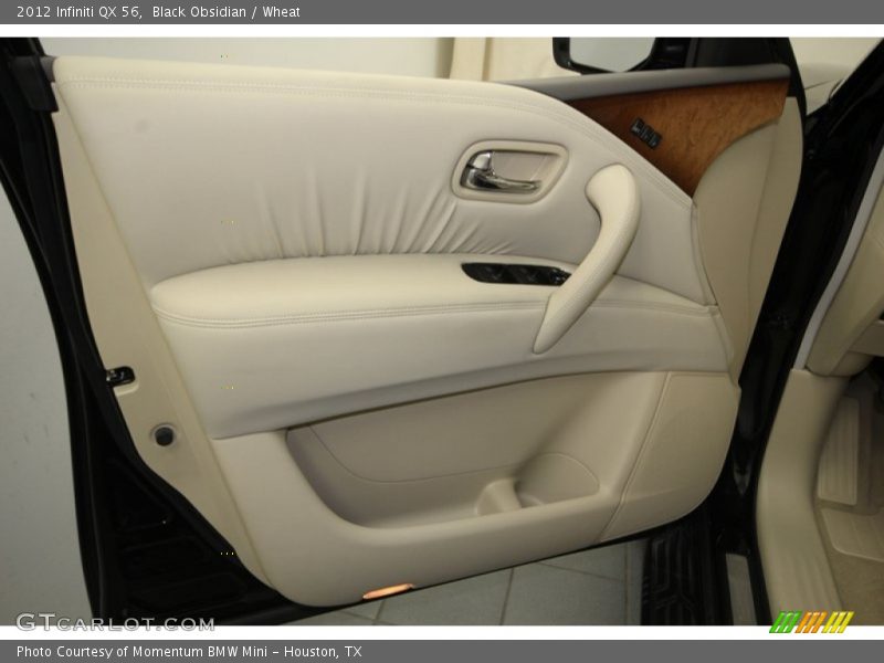 Black Obsidian / Wheat 2012 Infiniti QX 56