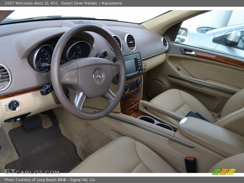 Desert Silver Metallic / Macadamia 2007 Mercedes-Benz GL 450