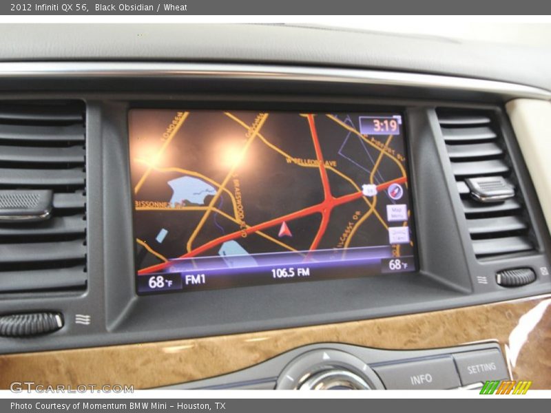 Black Obsidian / Wheat 2012 Infiniti QX 56