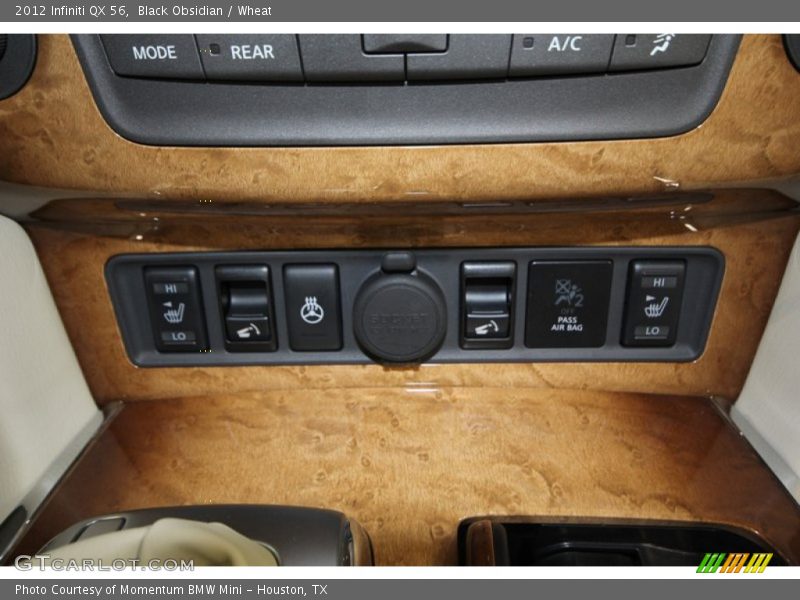 Black Obsidian / Wheat 2012 Infiniti QX 56