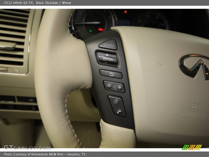 Black Obsidian / Wheat 2012 Infiniti QX 56