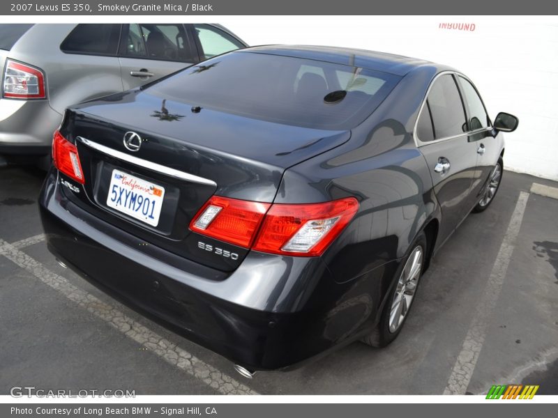 Smokey Granite Mica / Black 2007 Lexus ES 350