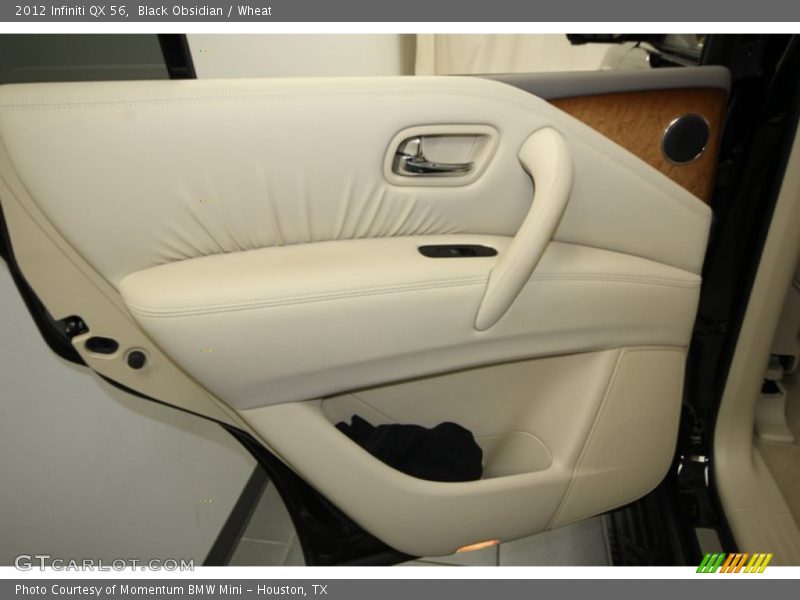 Black Obsidian / Wheat 2012 Infiniti QX 56