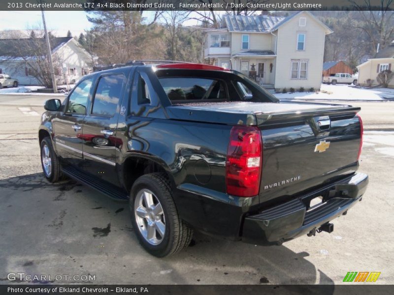 Fairway Metallic / Dark Cashmere/Light Cashmere 2013 Chevrolet Avalanche LTZ 4x4 Black Diamond Edition