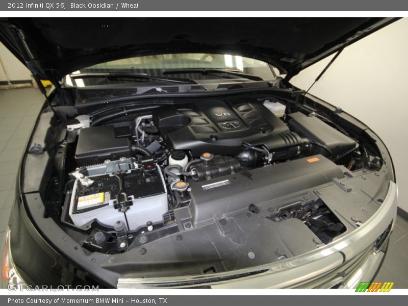 Black Obsidian / Wheat 2012 Infiniti QX 56