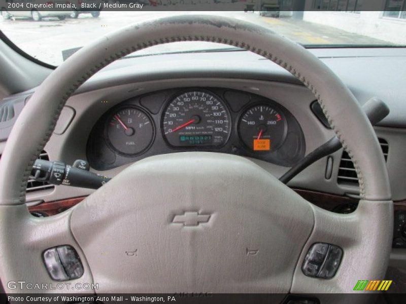 Black / Medium Gray 2004 Chevrolet Impala