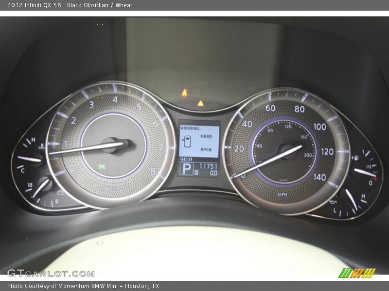 Black Obsidian / Wheat 2012 Infiniti QX 56