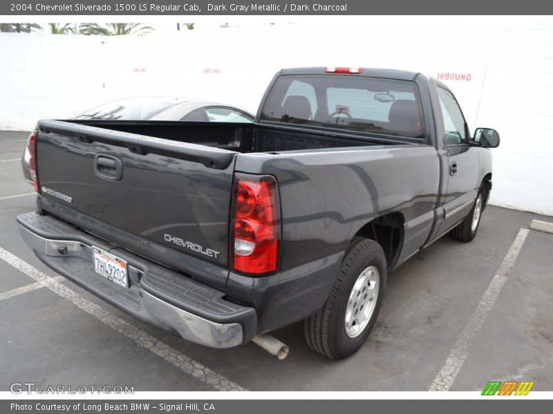 Dark Gray Metallic / Dark Charcoal 2004 Chevrolet Silverado 1500 LS Regular Cab