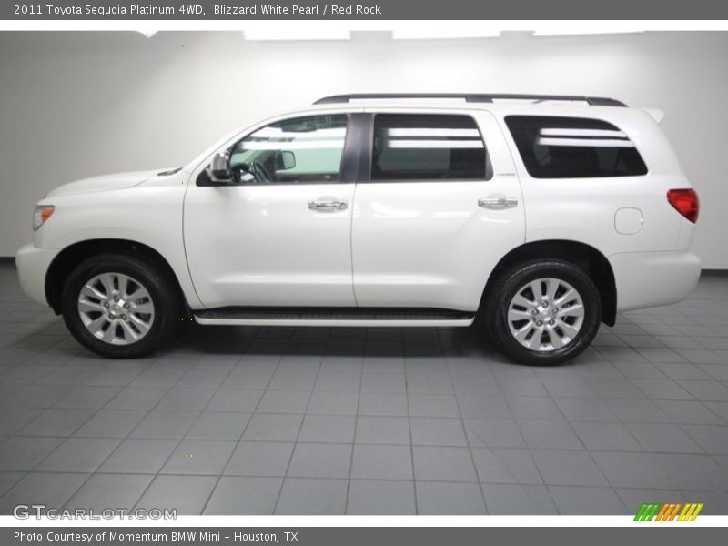  2011 Sequoia Platinum 4WD Blizzard White Pearl