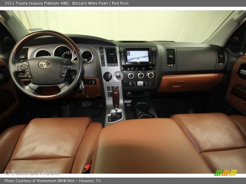 Dashboard of 2011 Sequoia Platinum 4WD