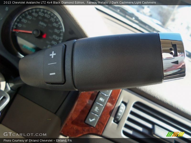 Fairway Metallic / Dark Cashmere/Light Cashmere 2013 Chevrolet Avalanche LTZ 4x4 Black Diamond Edition
