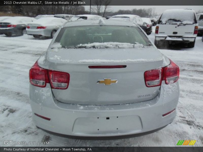 Silver Ice Metallic / Jet Black 2013 Chevrolet Malibu LT