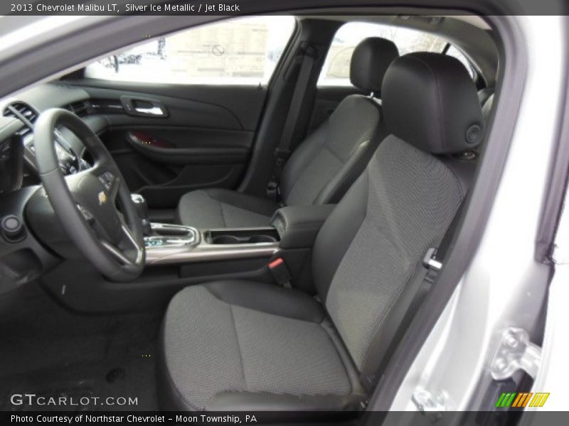 Silver Ice Metallic / Jet Black 2013 Chevrolet Malibu LT