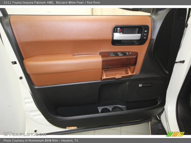 Door Panel of 2011 Sequoia Platinum 4WD
