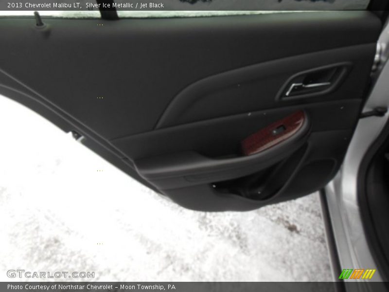 Silver Ice Metallic / Jet Black 2013 Chevrolet Malibu LT