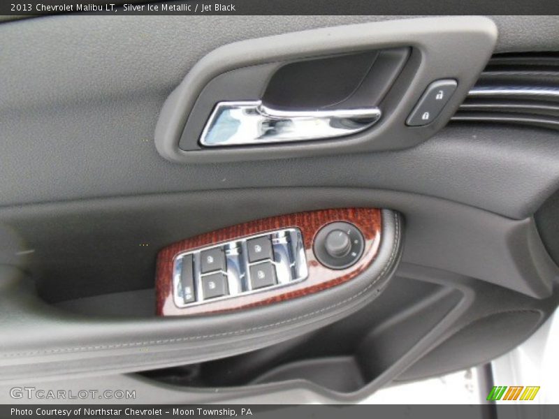Silver Ice Metallic / Jet Black 2013 Chevrolet Malibu LT