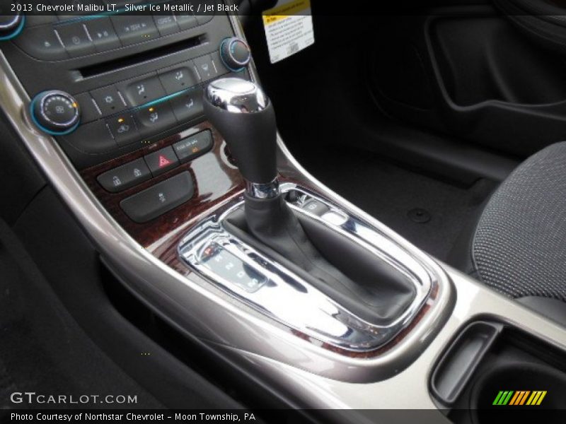 Silver Ice Metallic / Jet Black 2013 Chevrolet Malibu LT