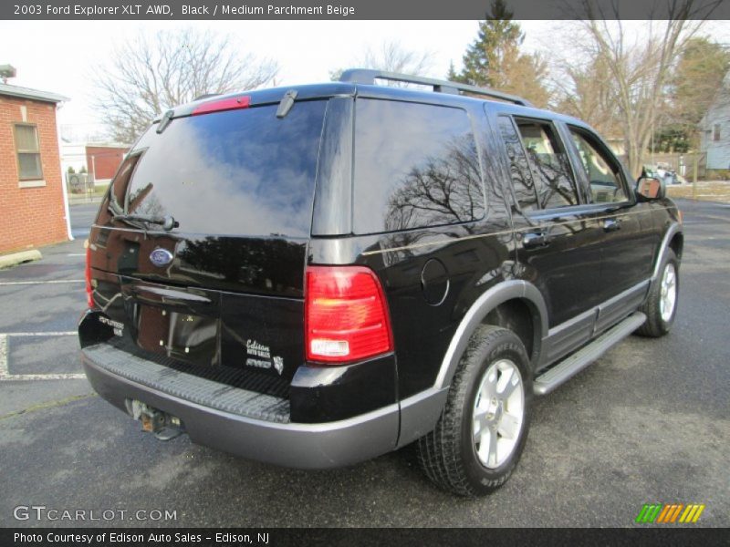 Black / Medium Parchment Beige 2003 Ford Explorer XLT AWD