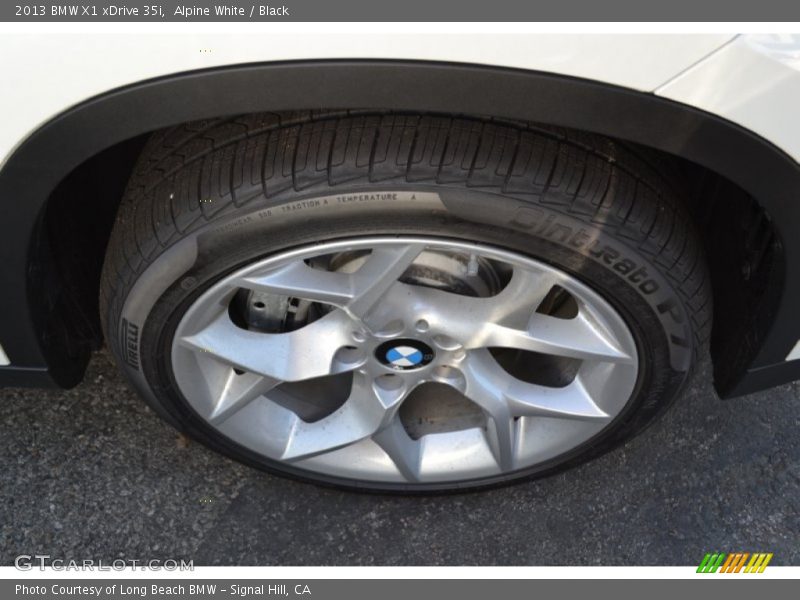 Alpine White / Black 2013 BMW X1 xDrive 35i