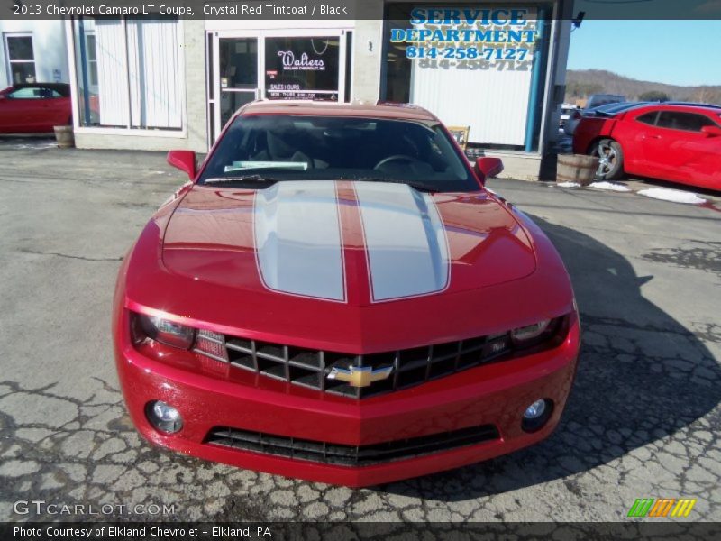 Crystal Red Tintcoat / Black 2013 Chevrolet Camaro LT Coupe
