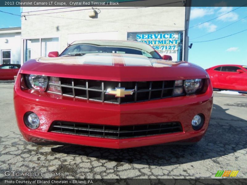 Crystal Red Tintcoat / Black 2013 Chevrolet Camaro LT Coupe