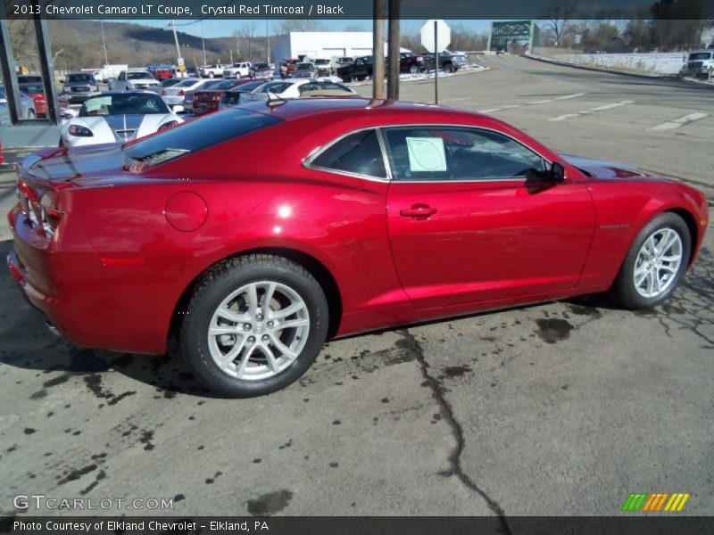 Crystal Red Tintcoat / Black 2013 Chevrolet Camaro LT Coupe