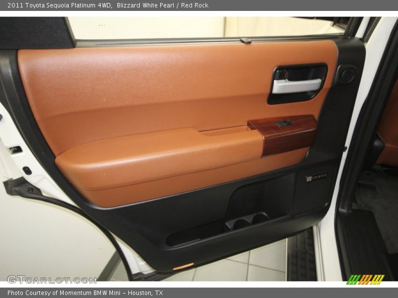 Door Panel of 2011 Sequoia Platinum 4WD