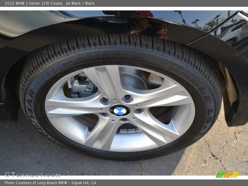 Jet Black / Black 2013 BMW 1 Series 128i Coupe