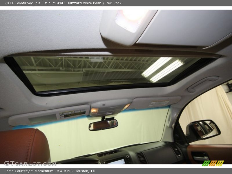 Sunroof of 2011 Sequoia Platinum 4WD