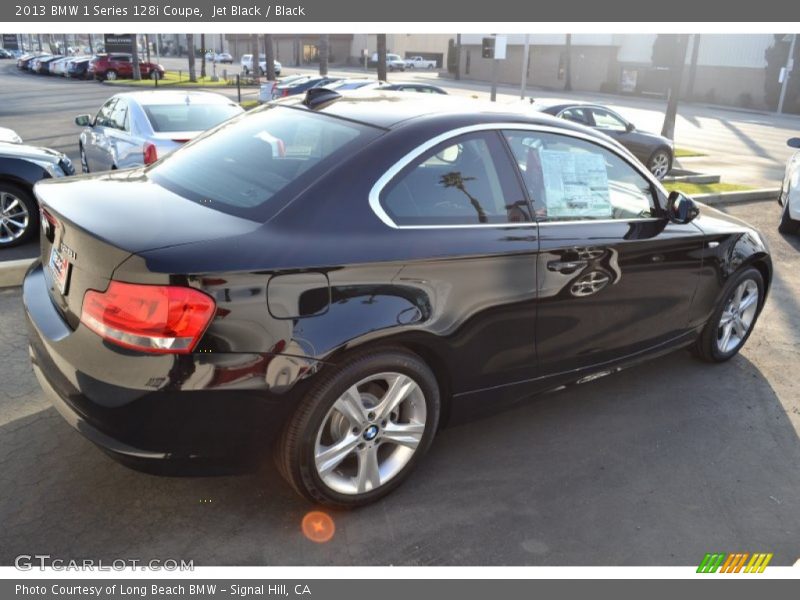 Jet Black / Black 2013 BMW 1 Series 128i Coupe