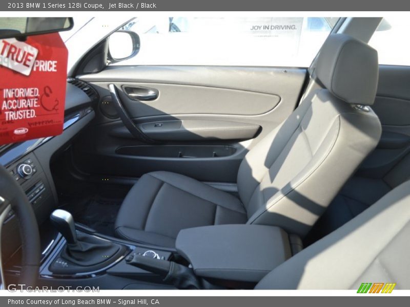 Jet Black / Black 2013 BMW 1 Series 128i Coupe