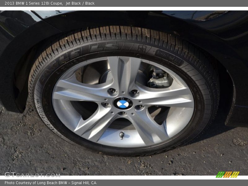Jet Black / Black 2013 BMW 1 Series 128i Coupe