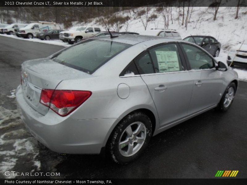 Silver Ice Metallic / Jet Black 2013 Chevrolet Cruze LT