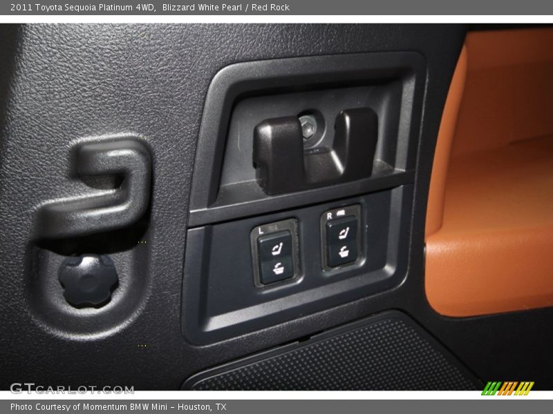 Controls of 2011 Sequoia Platinum 4WD